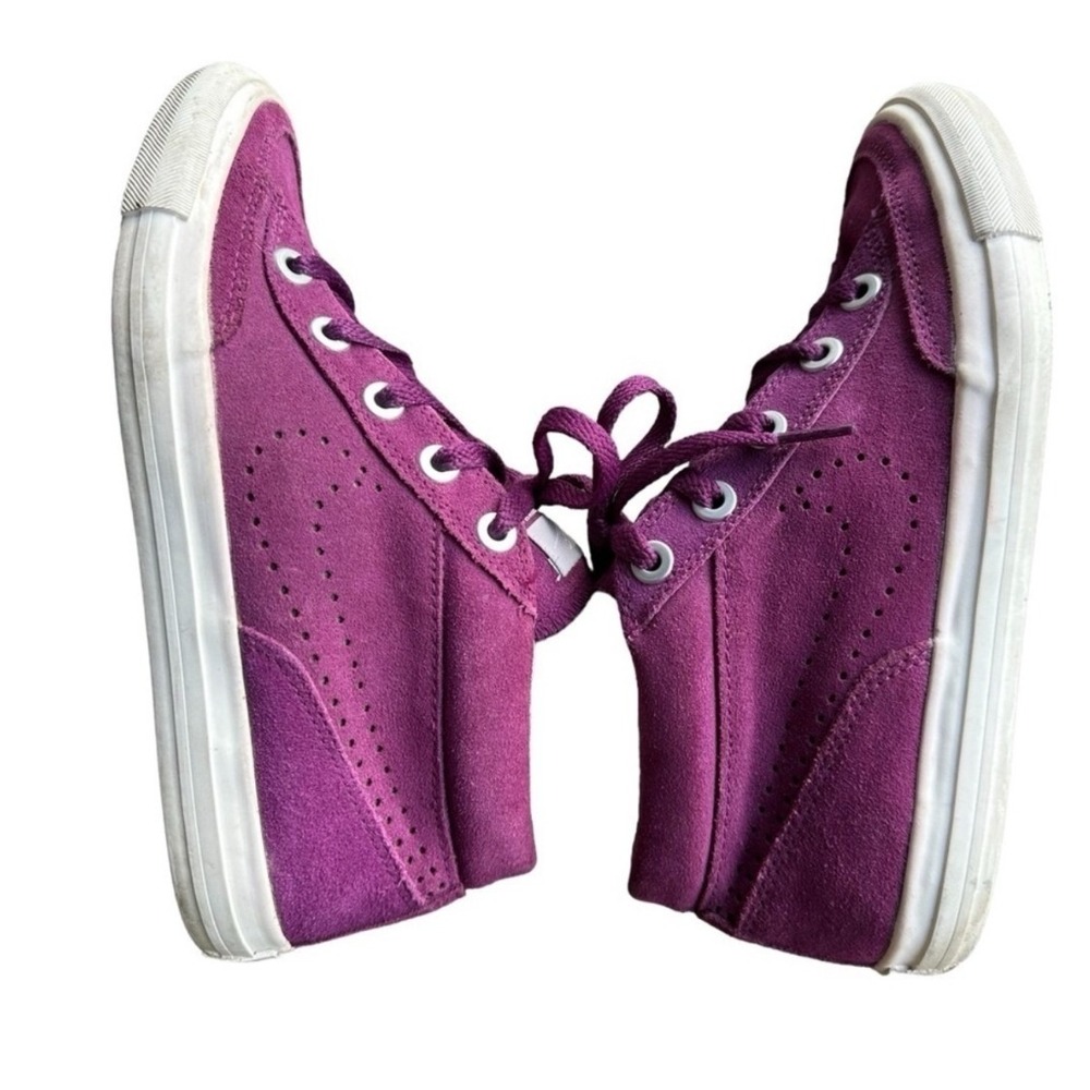 Nike Go Chukka Sneakers Shoes Magenta Purple Suede Mid Top Active Womens 5.5 - Picture 6 of 9